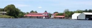 A view of the Maritime Museum in Solomons