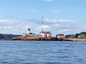Coming in to Gloucester Harbor