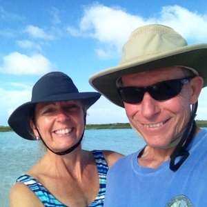 We were thoroughly enjoying our first few days in the Exumas! Sometimes you just gotta try a selfie - the newly added word to the US vocabulary in 2013. 
